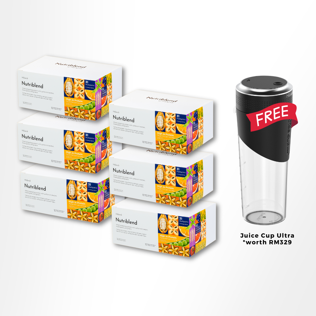 Ultra Nutriblend™ Bundle: x 6 Bundle - 90 servings: Free Hiblendr