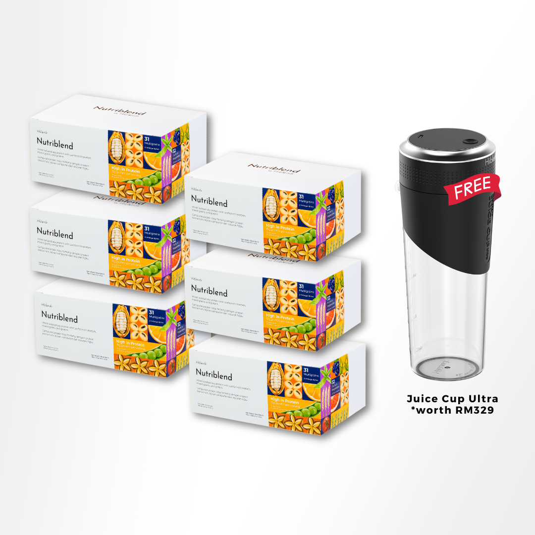 Ultra Nutriblend™ Bundle: x 6 Bundle - 120 servings: Free Hiblendr