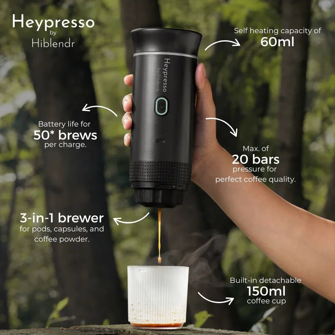 Heypresso Portable Espresso Coffee Machine