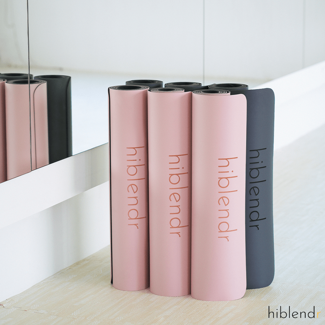 Hello Mat - 100% Natural Rubber Premium Yoga Mat - HiBlendr MY