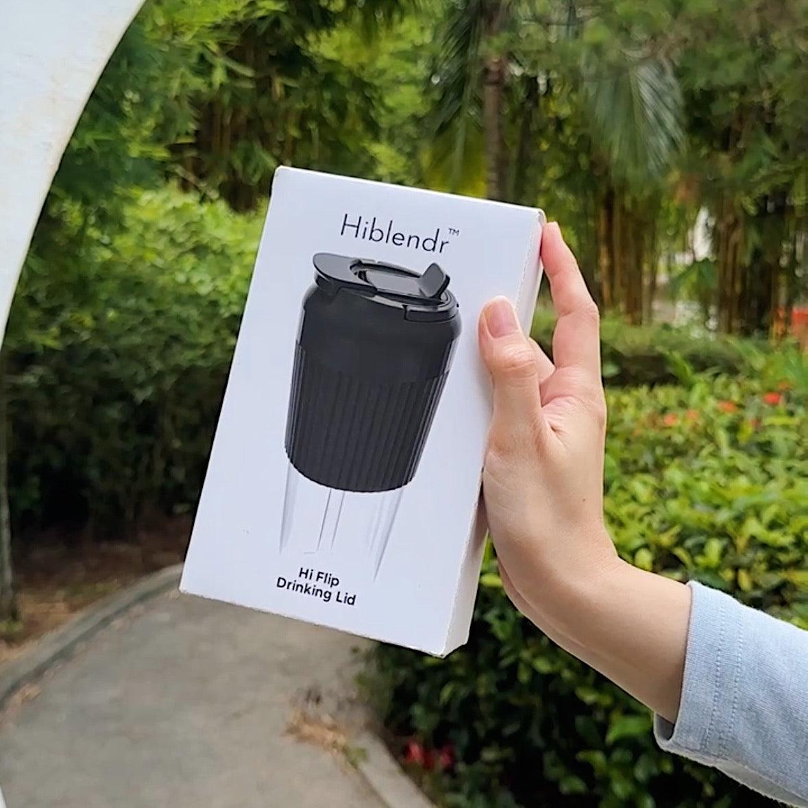 HiFlip Lid - 2 in 1 Sipping Lid with Straw (for 2nd Gen Juice Cup Pro S Only) - HiBlendr MY