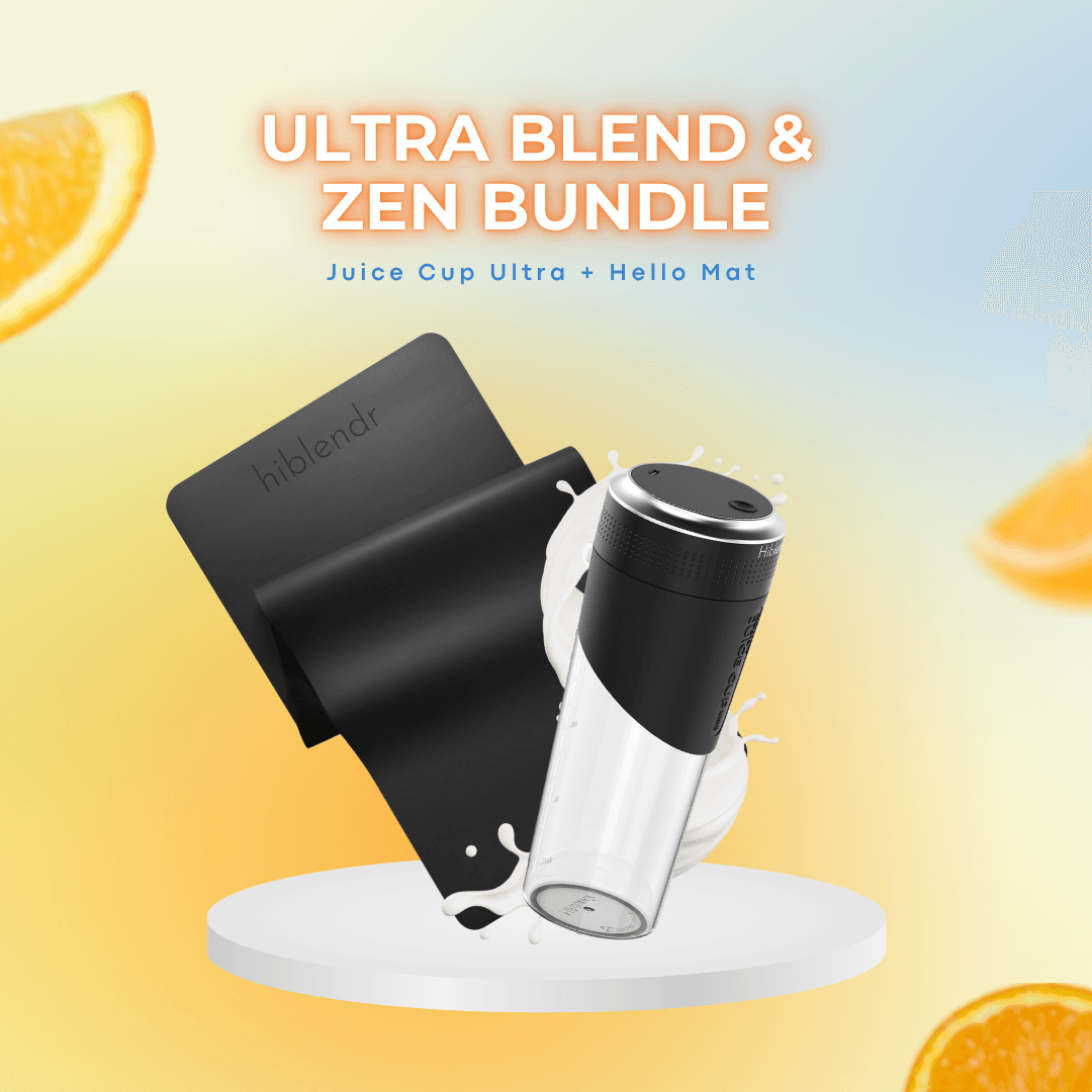 Ultra Blend & Zen Bundle (Juice Cup Ultra + Hello Mat) - HiBlendr MY
