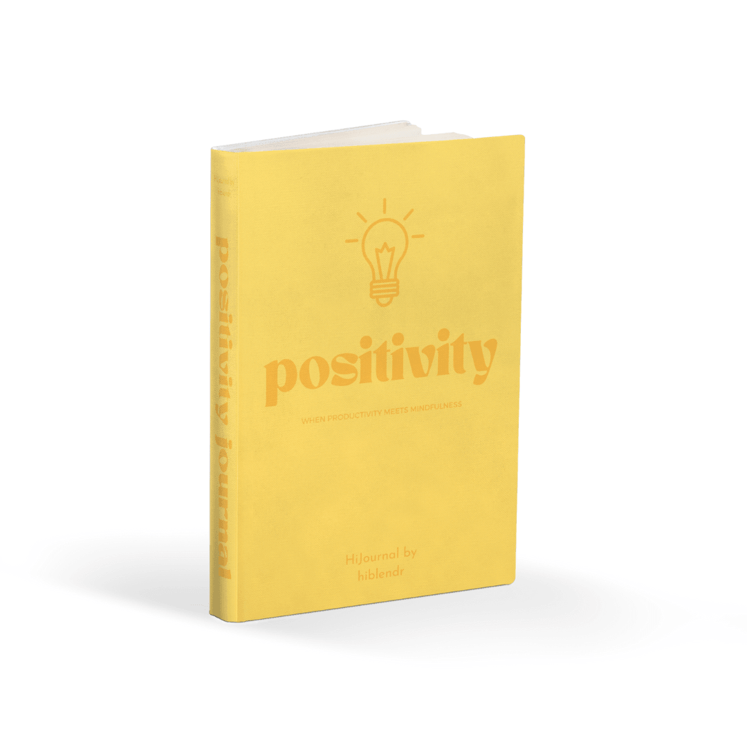 HiJournal - POSITIVITY Premium Stone Paper Journal - HiBlendr MY