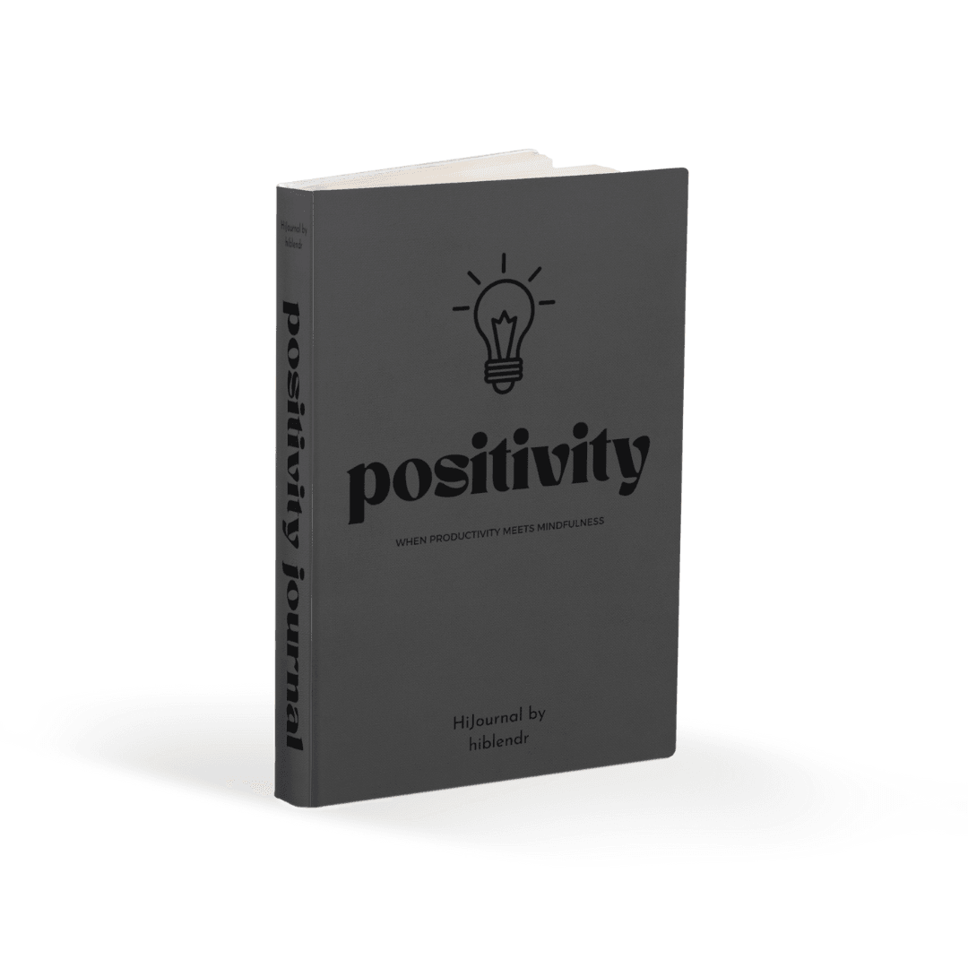 HiJournal - POSITIVITY Premium Stone Paper Journal - HiBlendr MY