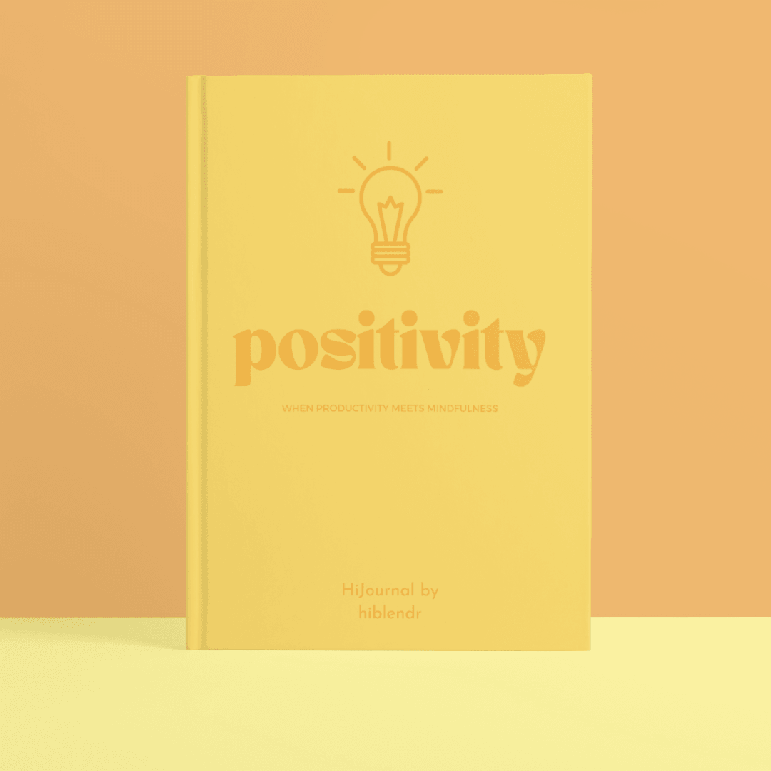 HiJournal - POSITIVITY Premium Stone Paper Journal - HiBlendr MY