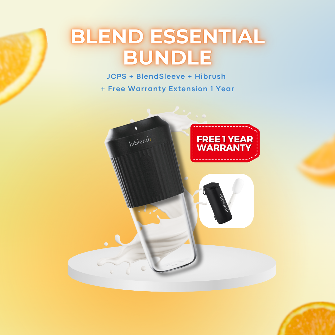 Blend Essential Bundle: JCPS + HiFlip + Blendpack Sleeve + Hibrush + Free Warranty Extension 1 Year