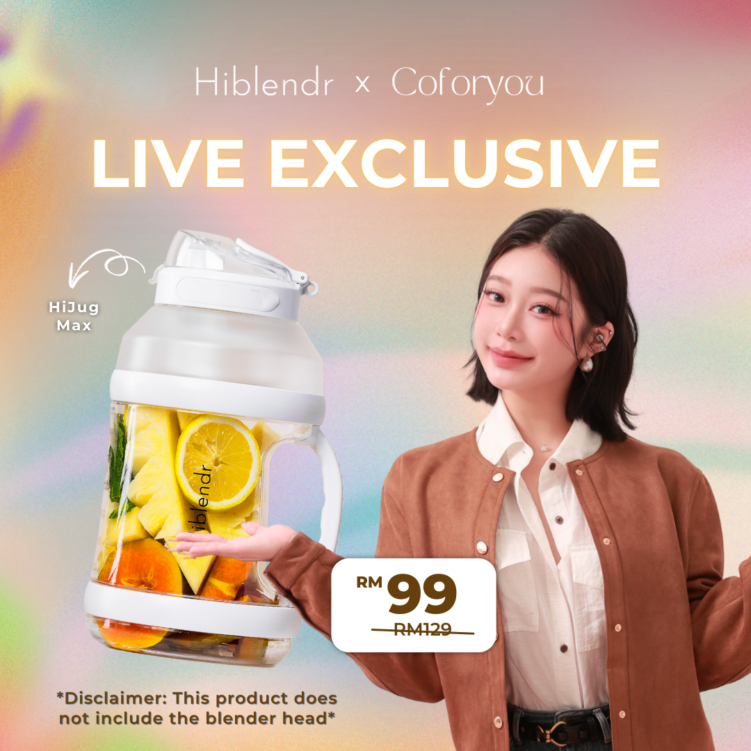 2L HiJug Max Oversized Water Bottle (Coforyou Special)