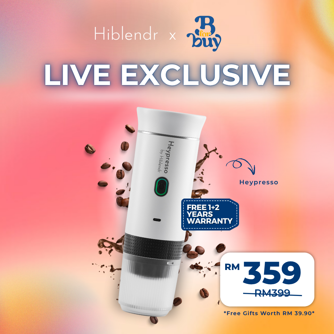 Heypresso Portable Espresso Coffee Machine (B For Buy Special)