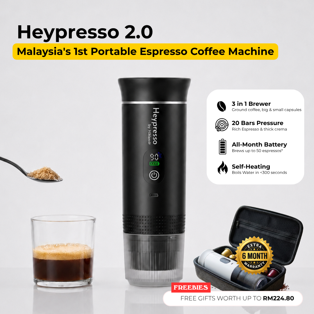 Heypresso Portable Espresso Coffee Machine 2.0