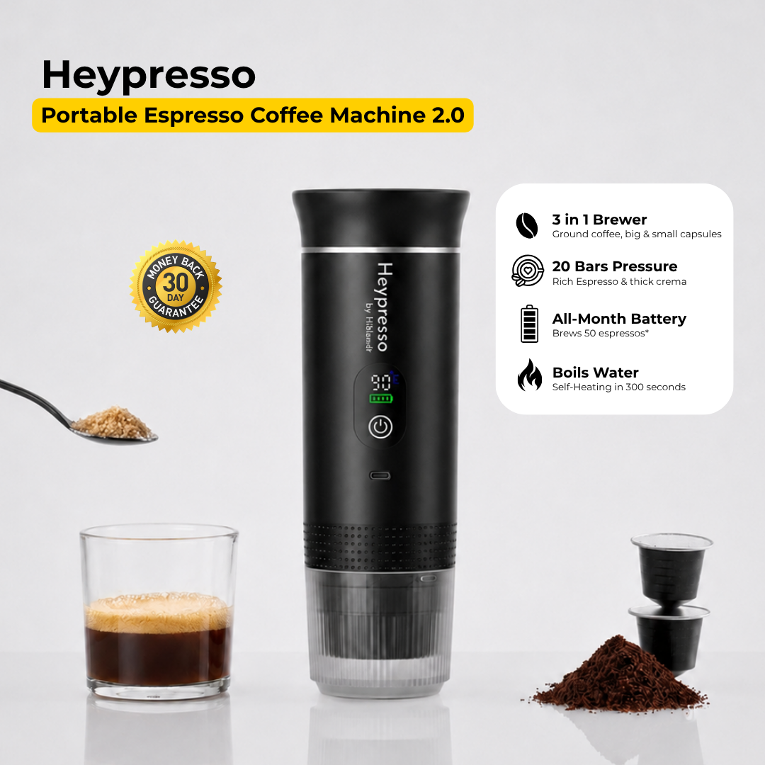Heypresso Portable Espresso Coffee Machine 2.0