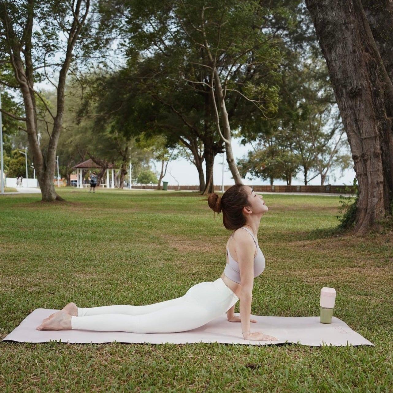 Hello Mat - 100% Natural Rubber Premium Yoga Mat - HiBlendr MY