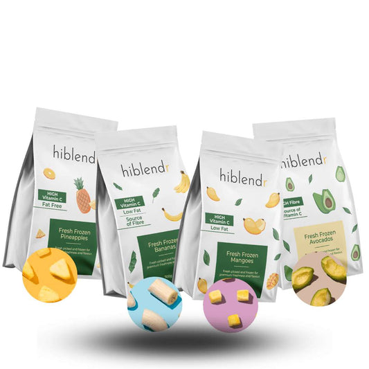 HiFruity Box by HiBlendr™ - Single Flavour Frozen Fruit Chunks - 3 Bags (Only Available in Klang Valley) - HiBlendr MY